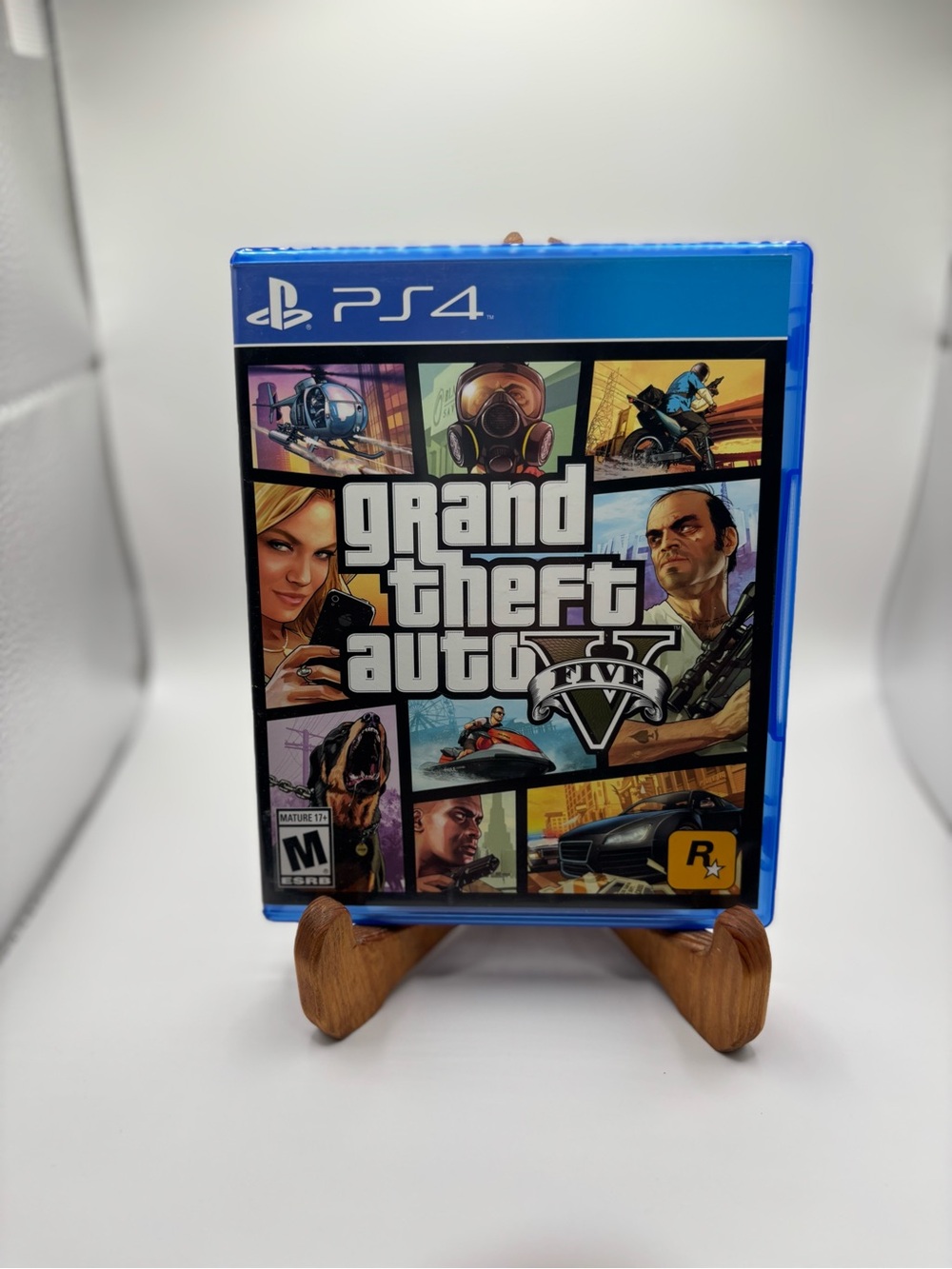 Grand Theft Auto V 5 (Sony PlayStation 4 PS4, 2014) CIB W/ Map Tested